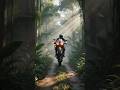 Insane Superbike Wheelie In Deep Jungle! 🚀🌴 #shorts#superbike#Superbike#Super bike#super bike #viral