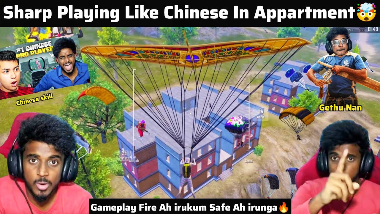 Sharp Plays Like a Chinese Pro in Apartment🤯| Fire Warning to Viewers🤣|Must watch💯 