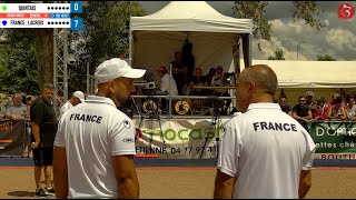 Top partie QUINTAIS vs LACROIX (Eq FRANCE) : Demifinale d'AndrézieuxBouthéon pétanque 2022