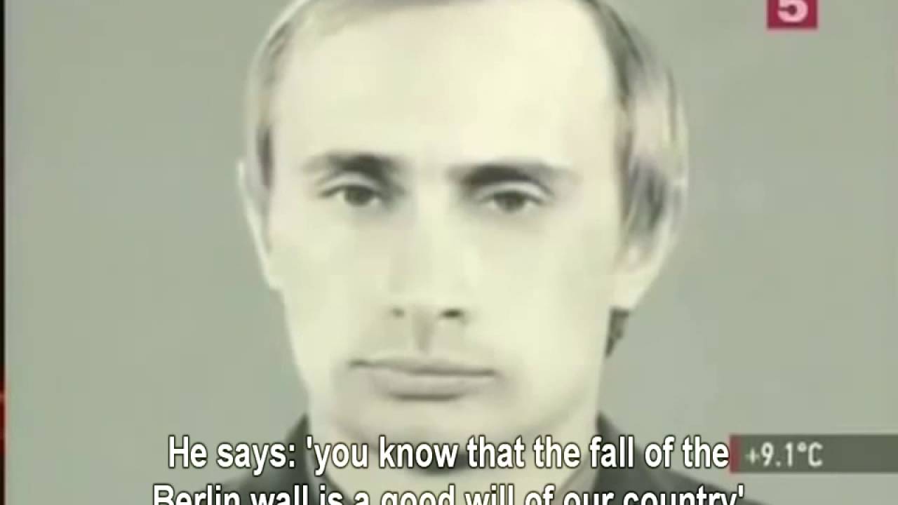 Real PUTIN! Young KGB lieutenant colonel Putin saved KGB offices in Dresden from East German looters