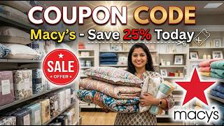 🛑 Macy's Promo Code ✅ | Latest Coupon Code | Discount Code 🚨