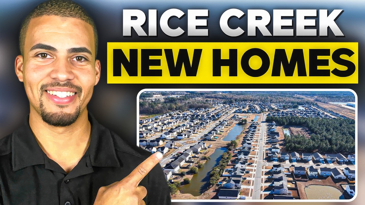 Новые дома стоимостью до 350 000 долларов недалеко от Саванны, штат Джорджия | Экскурсия по район...