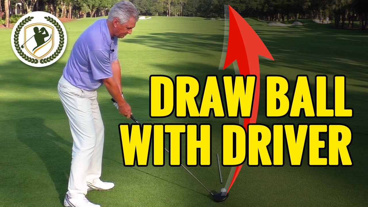 How To Hit A Draw With A Driver Youtube