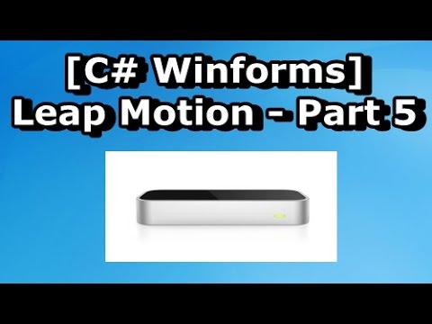 [C# Winform Leap] Tutorial 5 - Getting Hand Data
