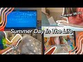 Summer Day In The Life! Reading, Movies, Editing, Summer Work, TV Shows, and More!