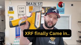 XRF Came in let’s test some Gold..