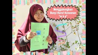 Stimulasi Bahasa - Menggabungkan Bunyi Huruf Konsonan m b p screenshot 3