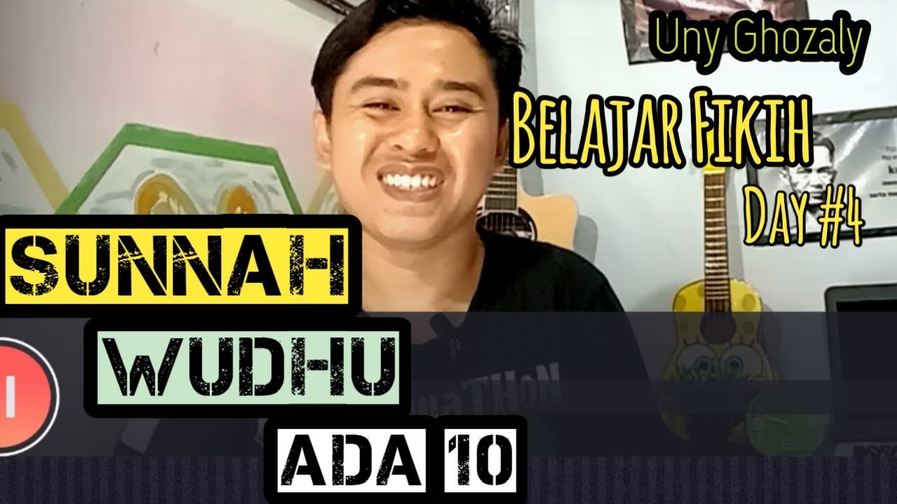 SUNNAH-SUNNAH WUDHU I SEPULUH HAL YANG DI SUNAHKAN SAAT BERWUDHU - YouTube