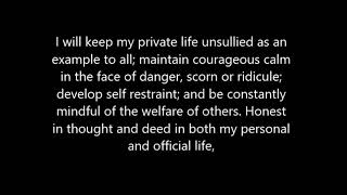 Law Enforcement Code of Ethics- Paragraph 2