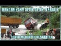 Mengerikan, Detik Detik Truk UD Terbalik Bikin Supir Merintih Kesakitan di Sitinjau Lauik