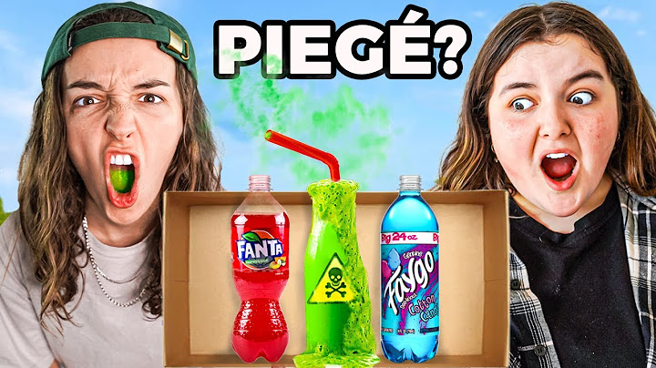 DEVINE ce que TU BOIS ! (BOISSONS PIEGÉES)