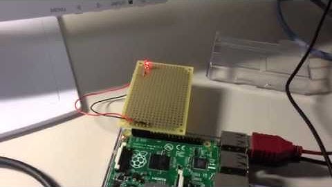 RaspberryPi PythonでLED点滅