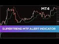 Supertrend MTF Alert Indicator for MT4 - BEST REVIEW