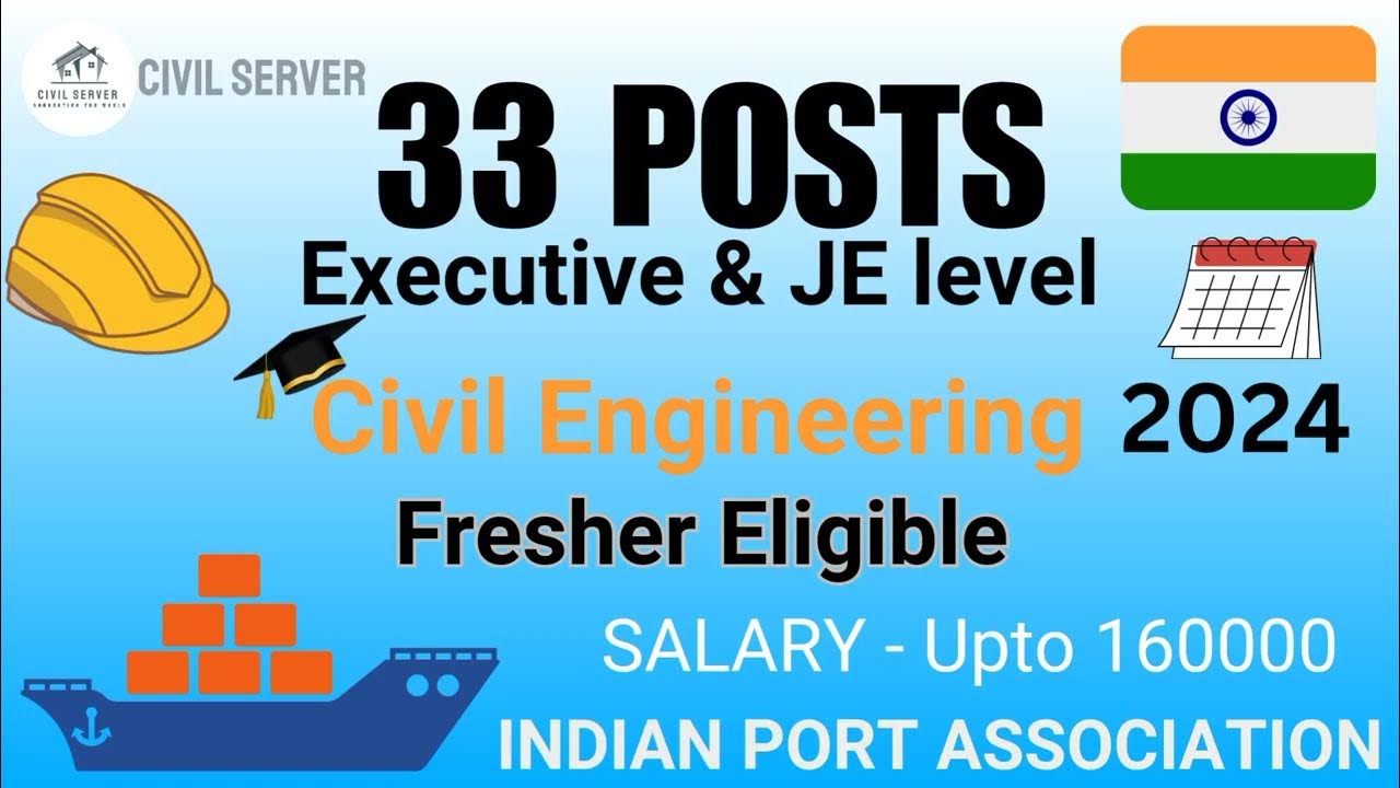 Civil Engineering Jobs 2024 Indian Port Association Vaccancy Govt civil-engineering-jobs-2024-indian-port-association-vaccancy-govt