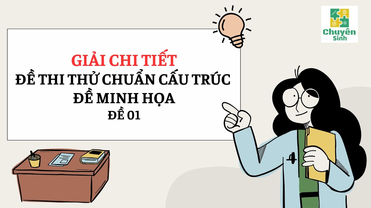 [GIẢI CHI TIẾT] Đề Thi Thử Chuẩn Cấu Trúc Minh Họa Sinh Học 2025 | Đầy Đủ Lý Thuyết & Bài Tập
