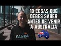 10 Cosas que debes saber antes de venir a AUSTRALIA