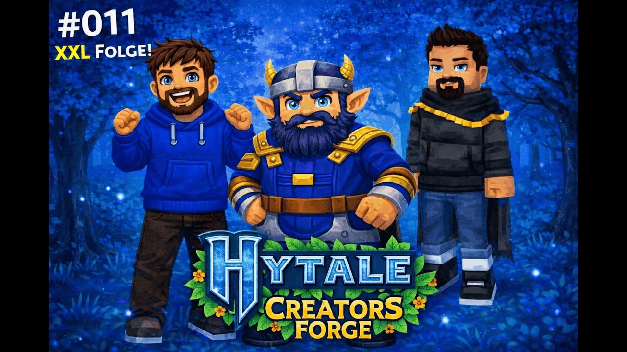 Rundgang mit Metallicus+ Forge Wardens zu besuch -Hytale creators forge #011 (XXL Special Folge)