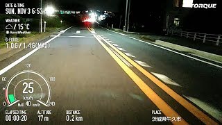 京セラ TORQUE G04 Basicモード ドライブレコーダー風