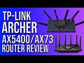 TP-Link AX73 AX5400 Dual-Band Gigabit Wi-Fi 6 Router Review - Best Budget Gaming/Streaming Router?