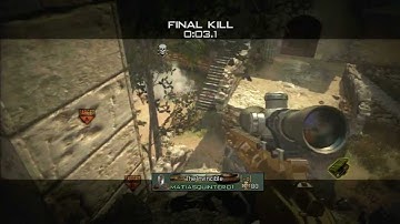 First Trickshot on Mw3 - Erosion (Face Off 2v2)