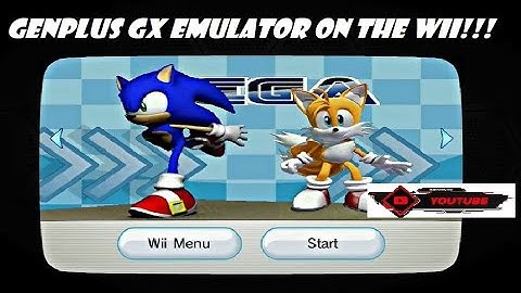 GenPlus Gx Emulator Guide on the Nintendo Wii!!! 2025 Edition