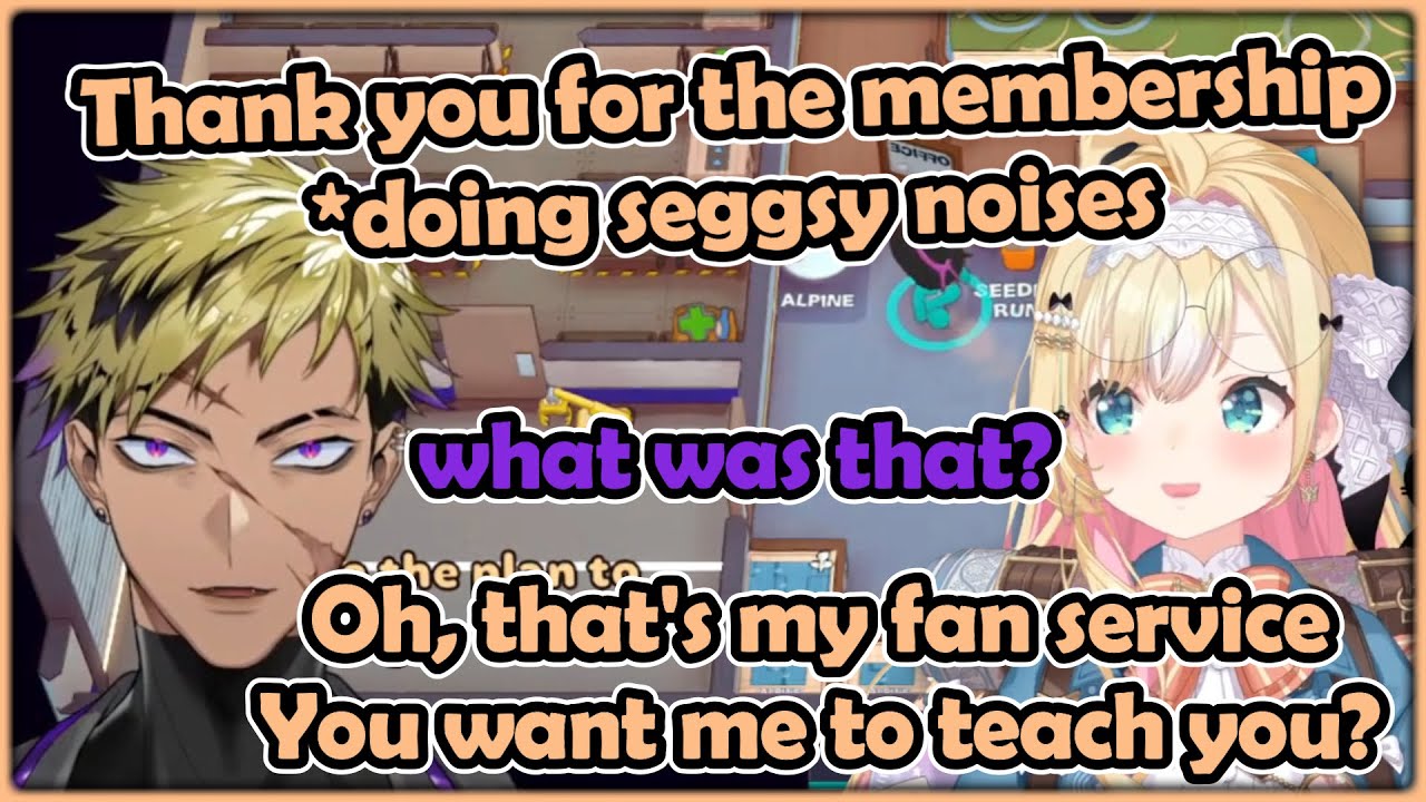 Vanta wants Millie to teach him Seggsy noises when he hears Millie's seggsy noises🤣