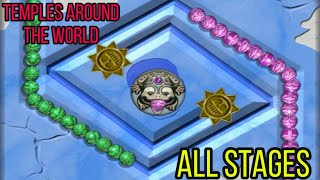 Zuma Deluxe Temples Around The World | All Stages | screenshot 5