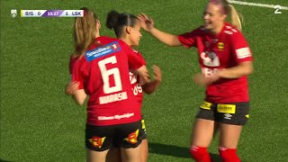 Bodø/Glimt 0 - 6 LSK Kvinner  - Høydepunkter