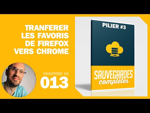 Importer les Favoris de Firefox dans Google Chrome
