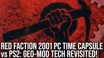 Red Faction 2001 PC Time Capsule vs PS2: The OG Geo-Mod Game Revisited!
