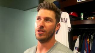 J.P. Arencibia swinging with confidence