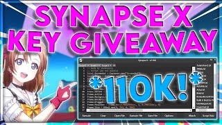 FREE Synapse X Keys + Free Robux Giveaway | 110,000 Subscribers Special |