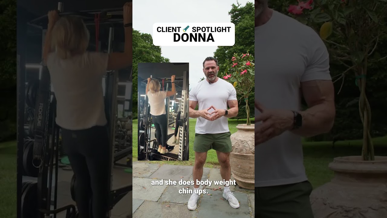 Donna is a client who participates in semi-private training sessions in Larchmont, New York. She ser