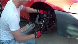 Changing the front brakes on 2000 Geo Metro 2000 Metro At Devoe Chevy