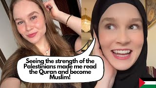 Seeing the strength of the Palestinians made me read the Quran and become Muslim! Abbey Hafez