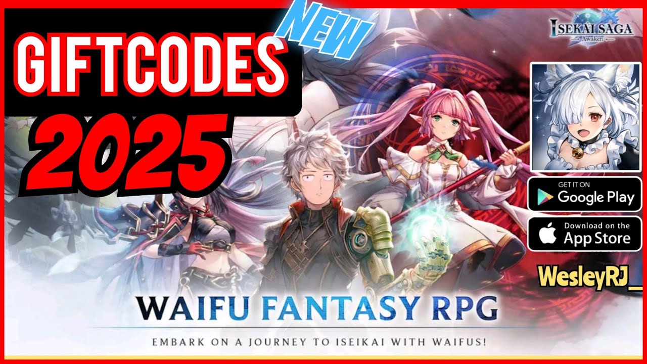 ISEKAI SAGA AWAKEN | CÓDIGOS 2025 (GIFTCODES, REDEEM) OURO, SUMMON ...