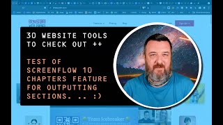 30 Awesome Websites + Live Test Of Screenflow 10 Marker Export