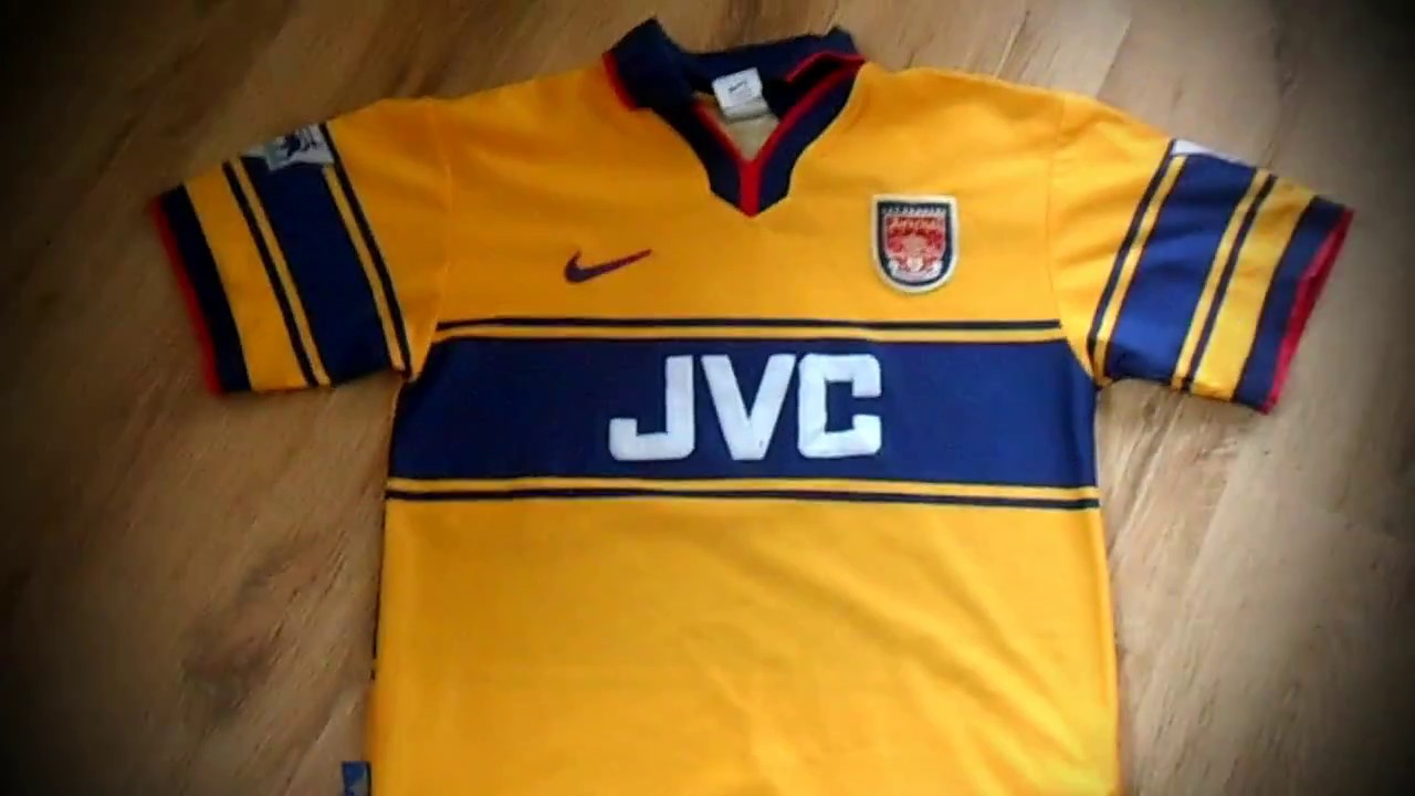 arsenal 1997 shirt