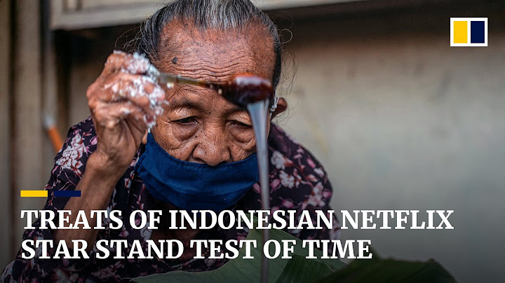Sweet treats from Indonesian Netflix legend Mbah Satinem stand test of time