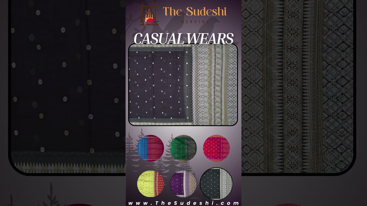 ✨ Effortless Elegance | Casual Wear Saree Collection ✨