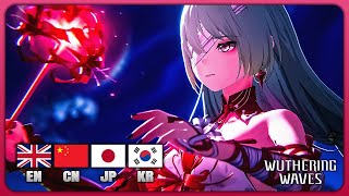 All Phrolova Carnival Scenes 🎭 | Wuthering Waves Dub Comparison (EN/JP/CN/KR)