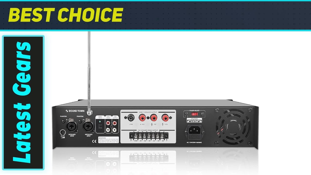 Sound Town STCA180: Раскройте мощный объемный звук на открытом воздухе!