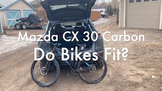 Mazda CX30 Carbon Edition - Do Bikes Fit