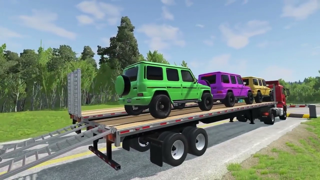 Race Cars Nürburgring - The King VS Jackson Storm McQueen Chick Hicks Cr...