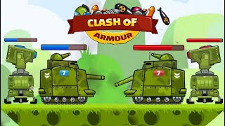 CLASH OF ARMOUR : TOWER TANK DEFENCE BATTLE screenshot 1