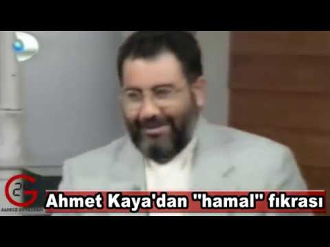 Ahmet Kaya'dan hamal fıkrası