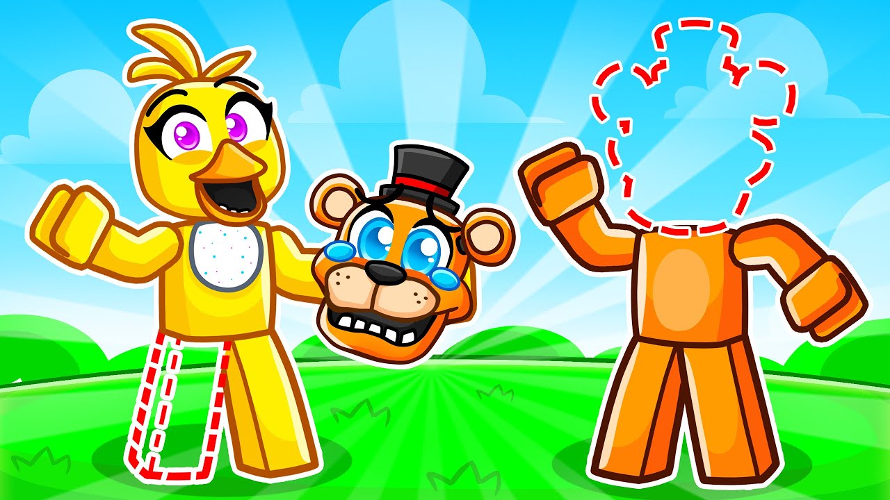 ROBLOX КРАДИТЕ ЧАСТИ ТЕЛА с Фредди и Чикой…