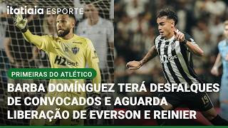 GALO ENFRENTA O BRAGANTINO COM AUSÊNCIA DE CONVOCADOS E DÚVIDAS SOBRE EVERSON E REINIER