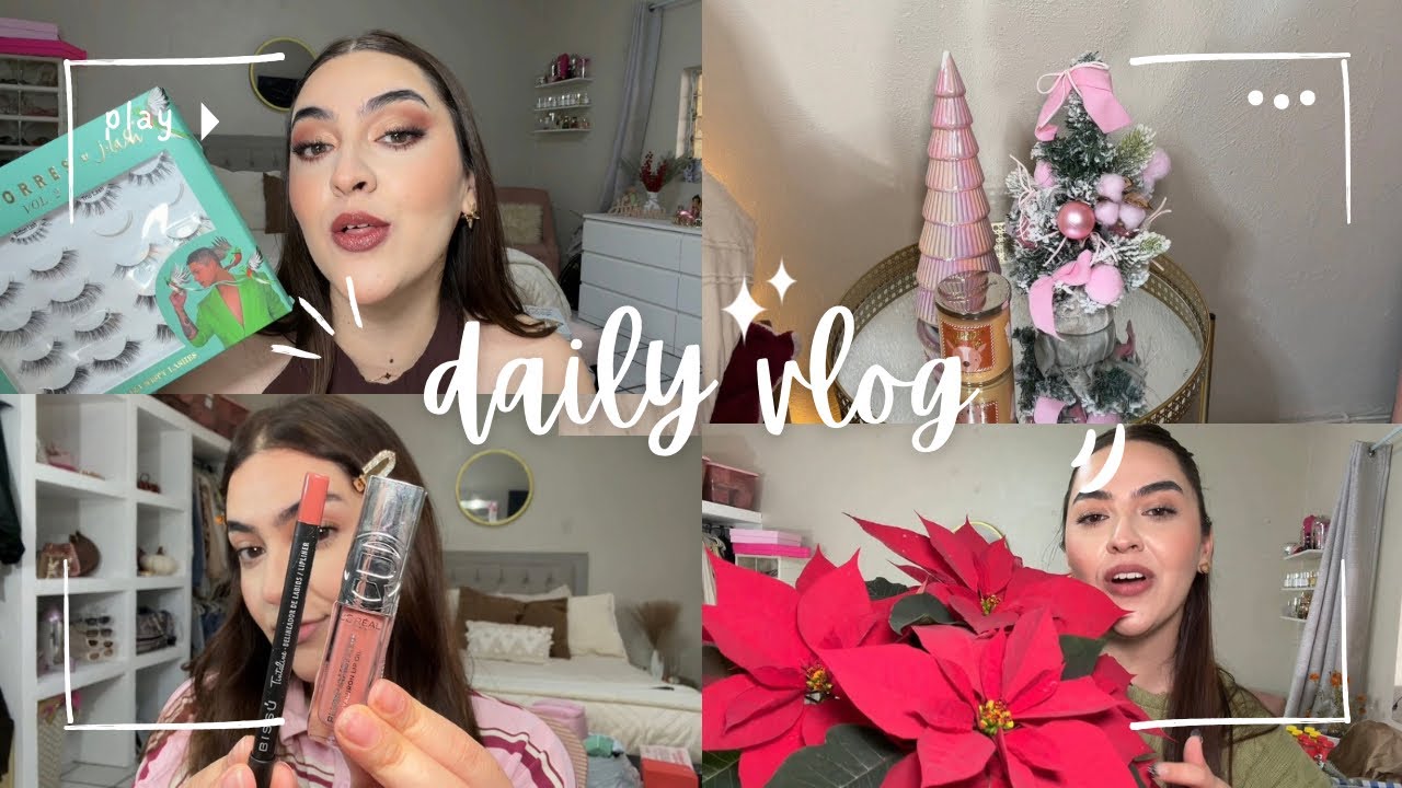 CASI CONOZCO A ROSY McMICHAEL| DECORACIÓN NAVIDEÑA| UNBOXING Y MÁS ✨