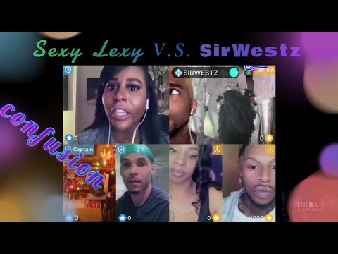 Bigo Live | Messy Team PK: Sexy Lexy & Oh West going back and forth. Maniac adds his two cents.